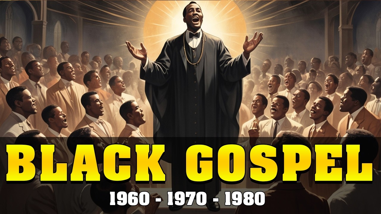 OLD SCHOOL GOSPEL GREATEST HITS | MOST POWERFUL GOSPEL MUSIC OF THE 60 - 70 - 80S | LYRIC VIDEO