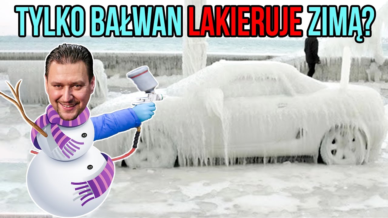 Lakierowanie zimą przy -10&deg;C