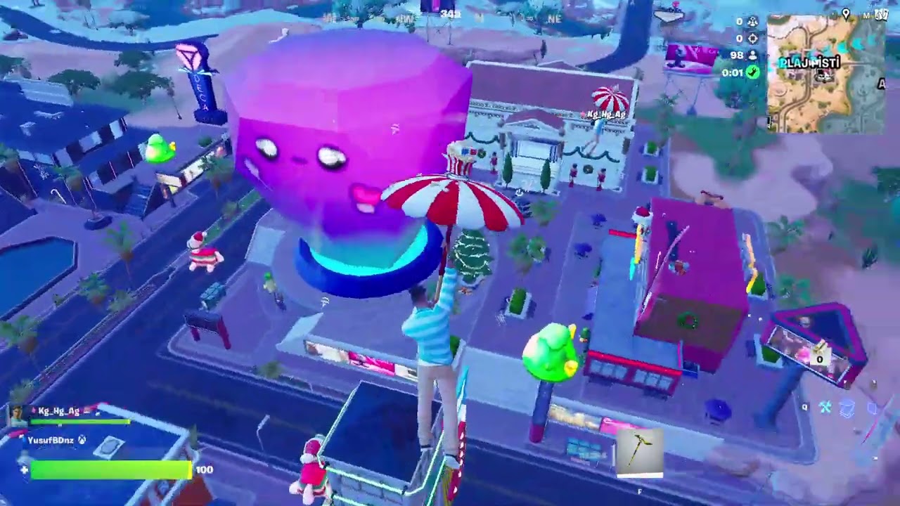 Fortnite 1. bölüm arkadaşımla