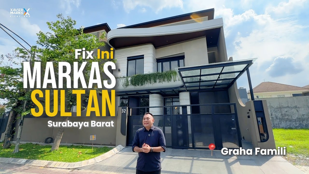 fix jadi INCERAN BOS BOS SURABAYA ✨ Rumah Graha Famili Terbaru ✅ ada Private Lift + Terrarium 😍