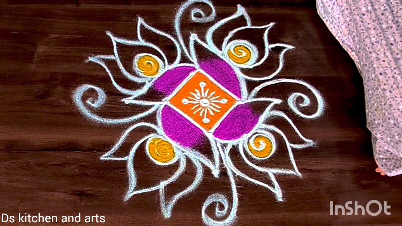 Mahashivratri muggulu 🌷5*1 Dots Mahashivratri rangoli🌷 Mahashivratri kolam🌷