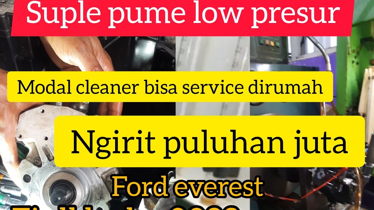 CARA MUDAH SERVICE SUPPLY PUMP FORD EVEREST!!! GARA2 SOLAR BUSUK
