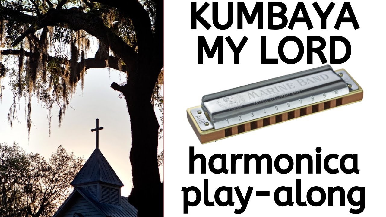Kumbaya My Lord | play-along harmonica lesson for C harp + free harp tabs