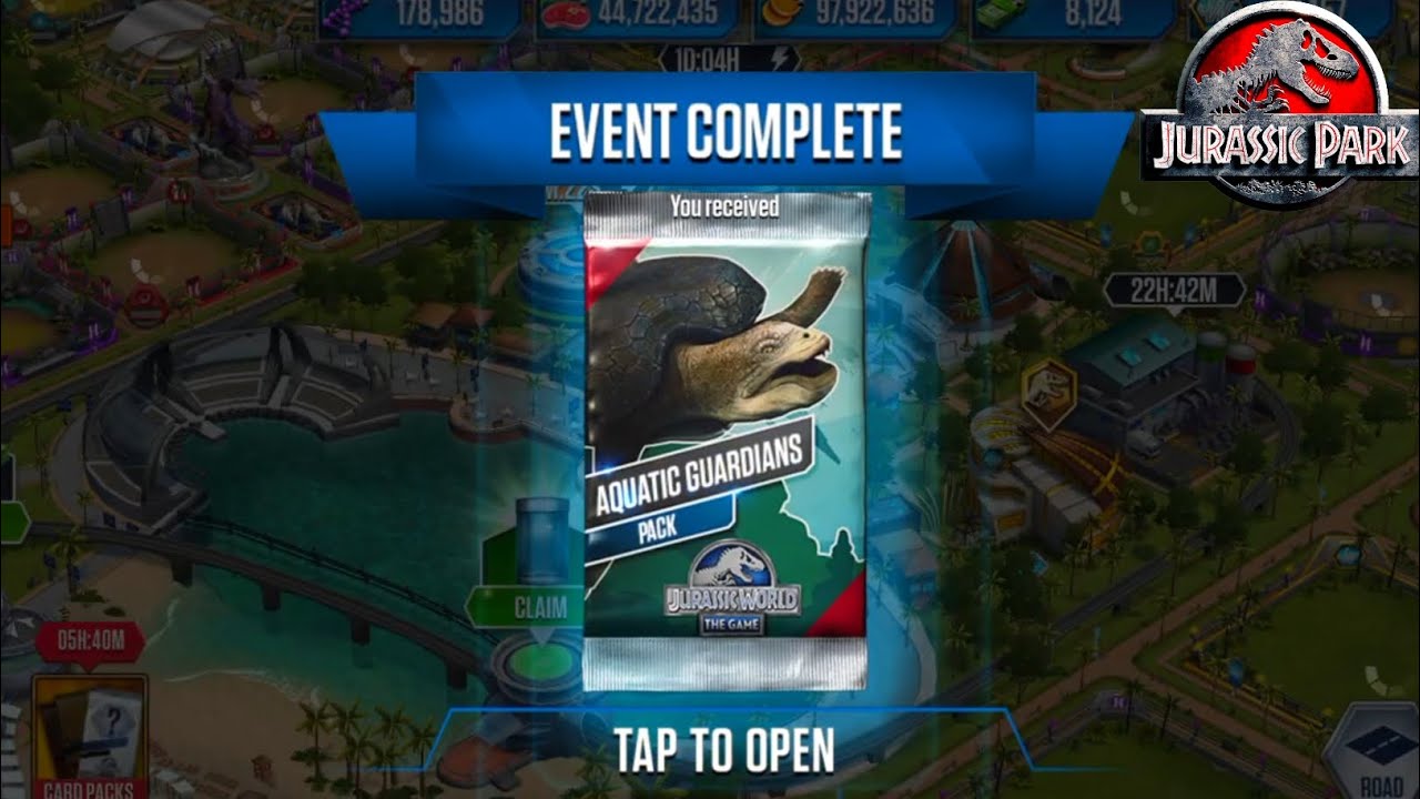 🌊🦖 Jurassic World The Game | Episode 377 | Aquatic Guardians Pack Opening 🎁🐟
