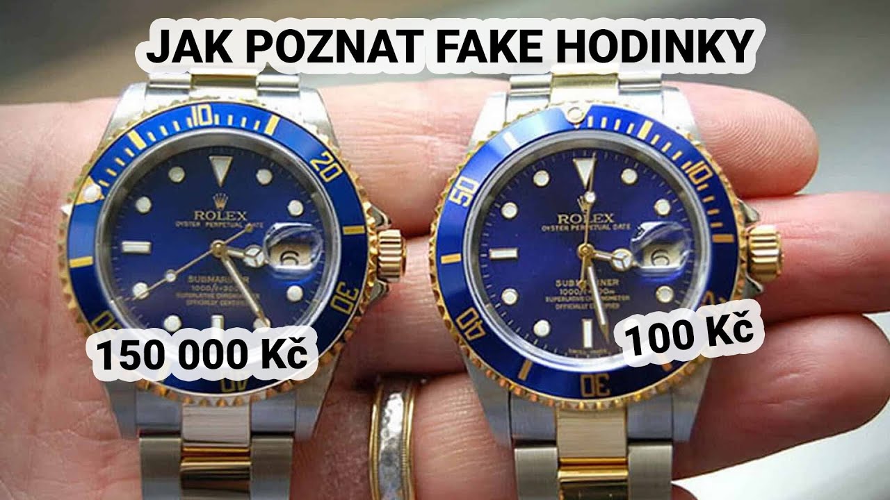 Názor na repliky hodinek - Jak poznat kvalitní hodinky? | Luděk Seryn