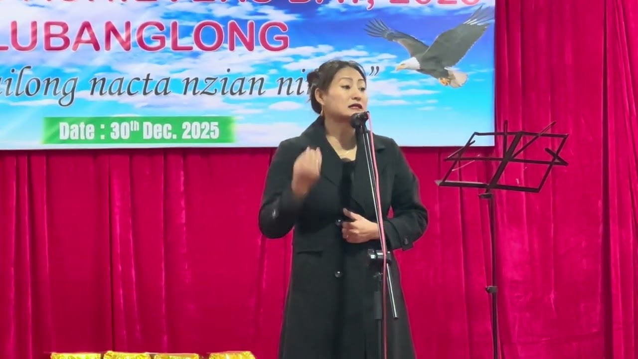 Ma’am Hannah Kamei IAS, DC Thoubal // At 9th young Achievers Day Lubanglong 2025 