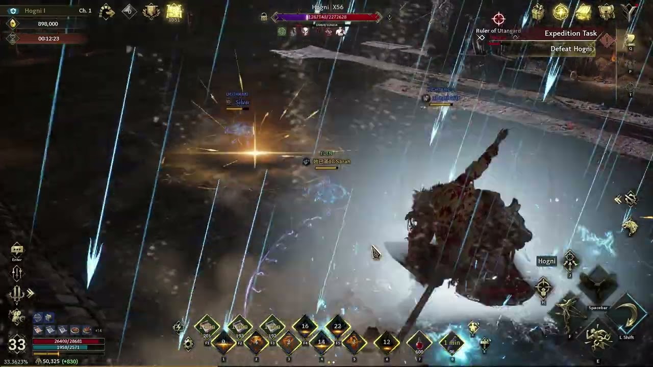 Legend of YMIR - Hogni I Expedition (Lv28)【 Archer Gameplay 】