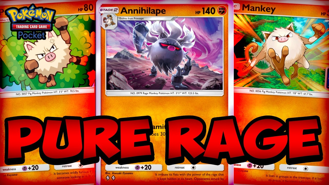Annihilape/Mega Lopunny Ex Brings Fighting Back Into The Meta!!! | Pokemon TCG Pocket