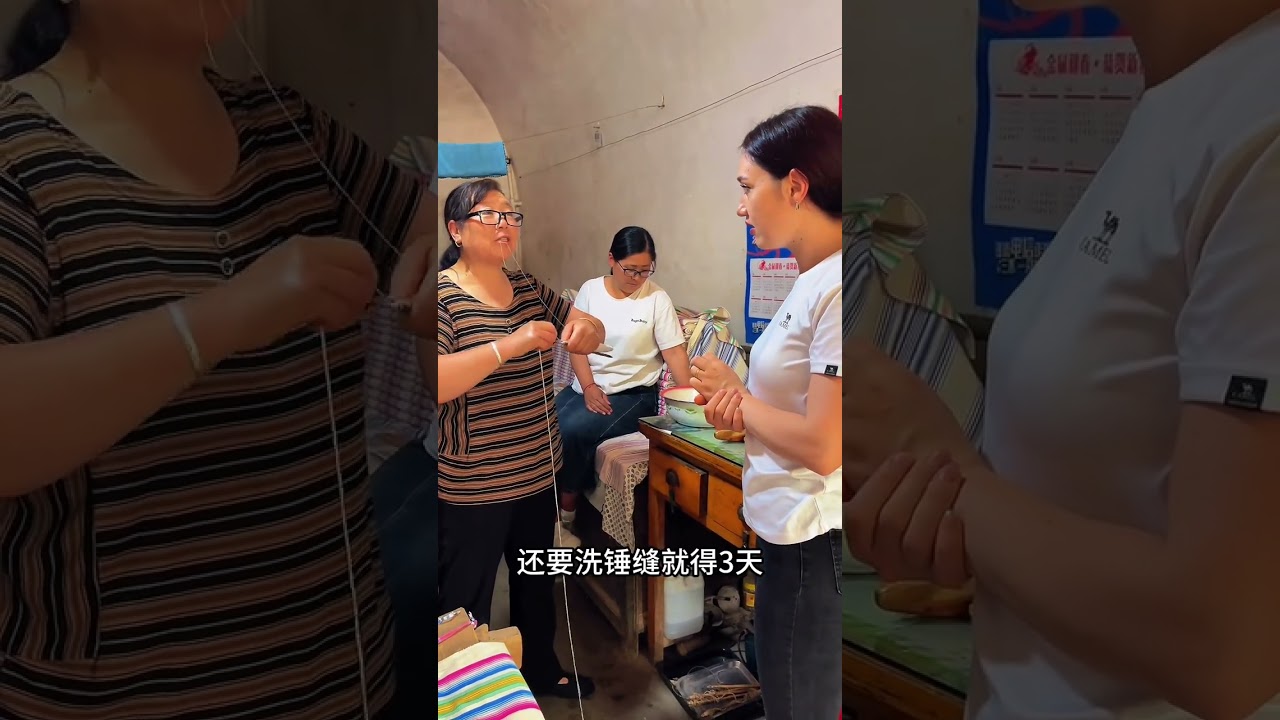 几千年的传统工艺即将失传，外国媳妇为家乡助力希望能保留下来。 #我为家乡代言 #我的乡村生活 #纪录美好生活 #亚美尼亚媳妇扎拉