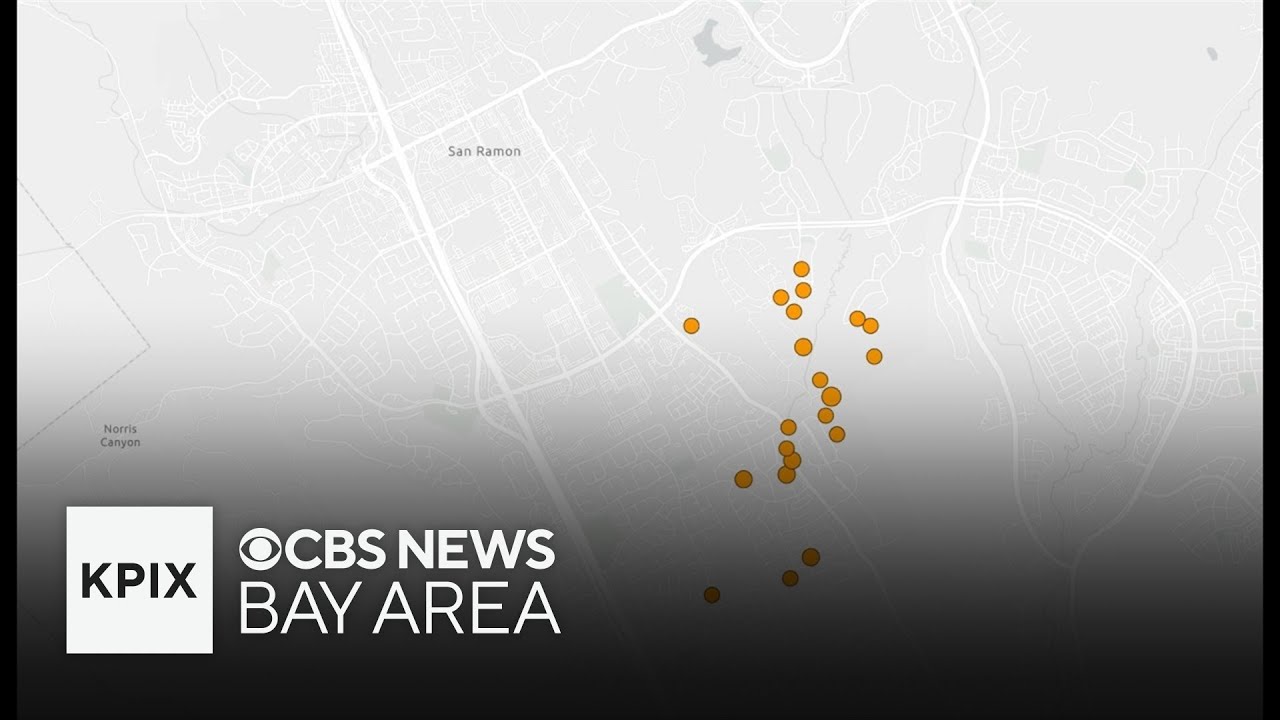 Another San Ramon earthquake swarm strikes; largest a 4.2 magnitude