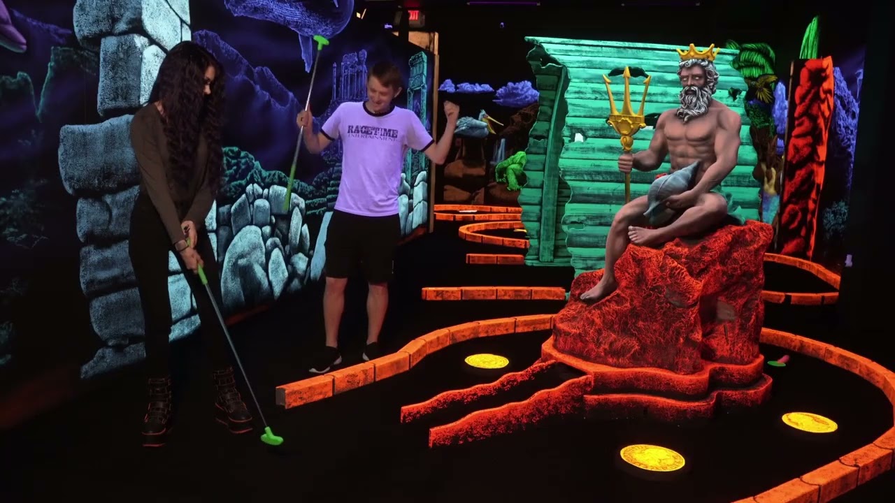 Pirate Blacklight Mini Golf - Blacklight Attractions