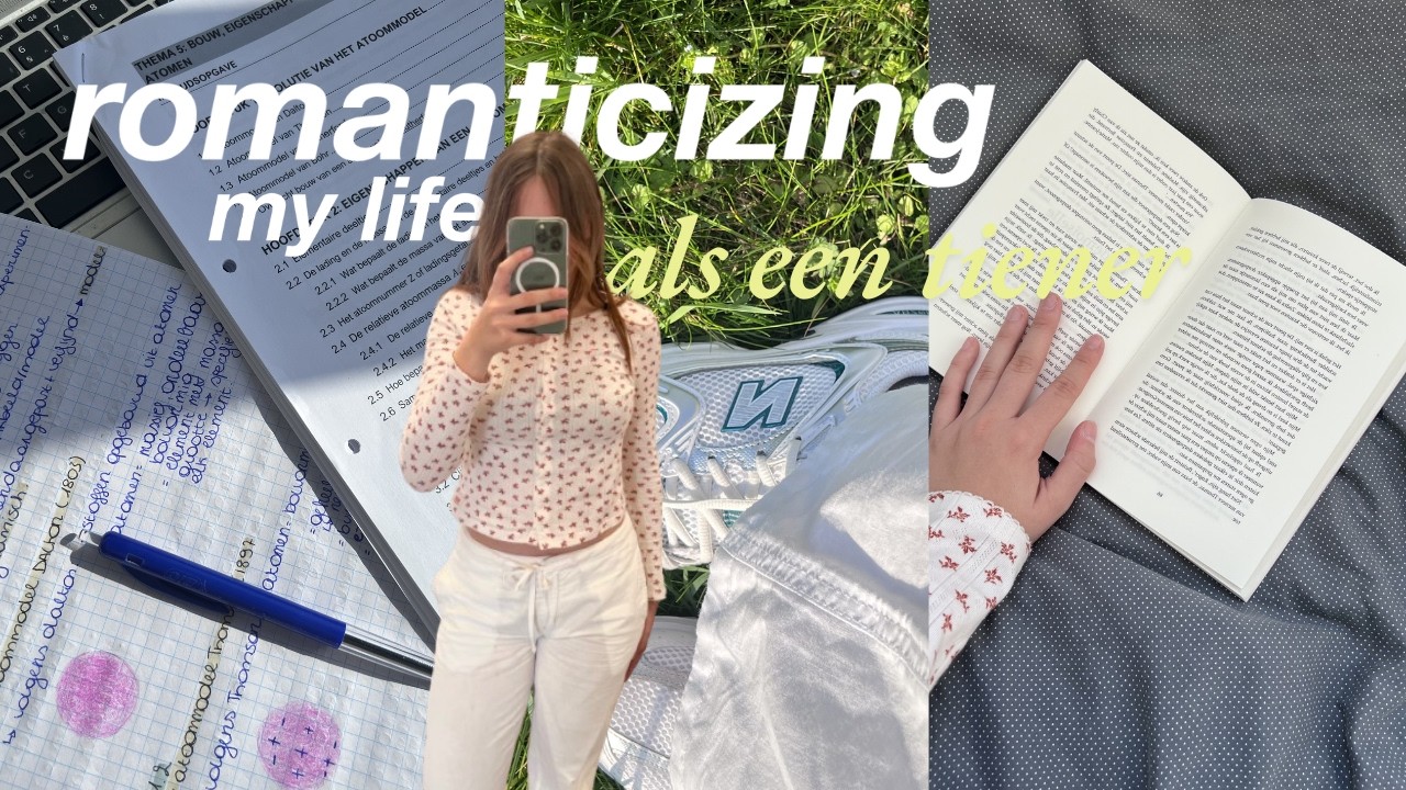 ROMANTICIZING MY ‘BORING’ LIFE 💌🌷| lezen,wandelen & slow days 
