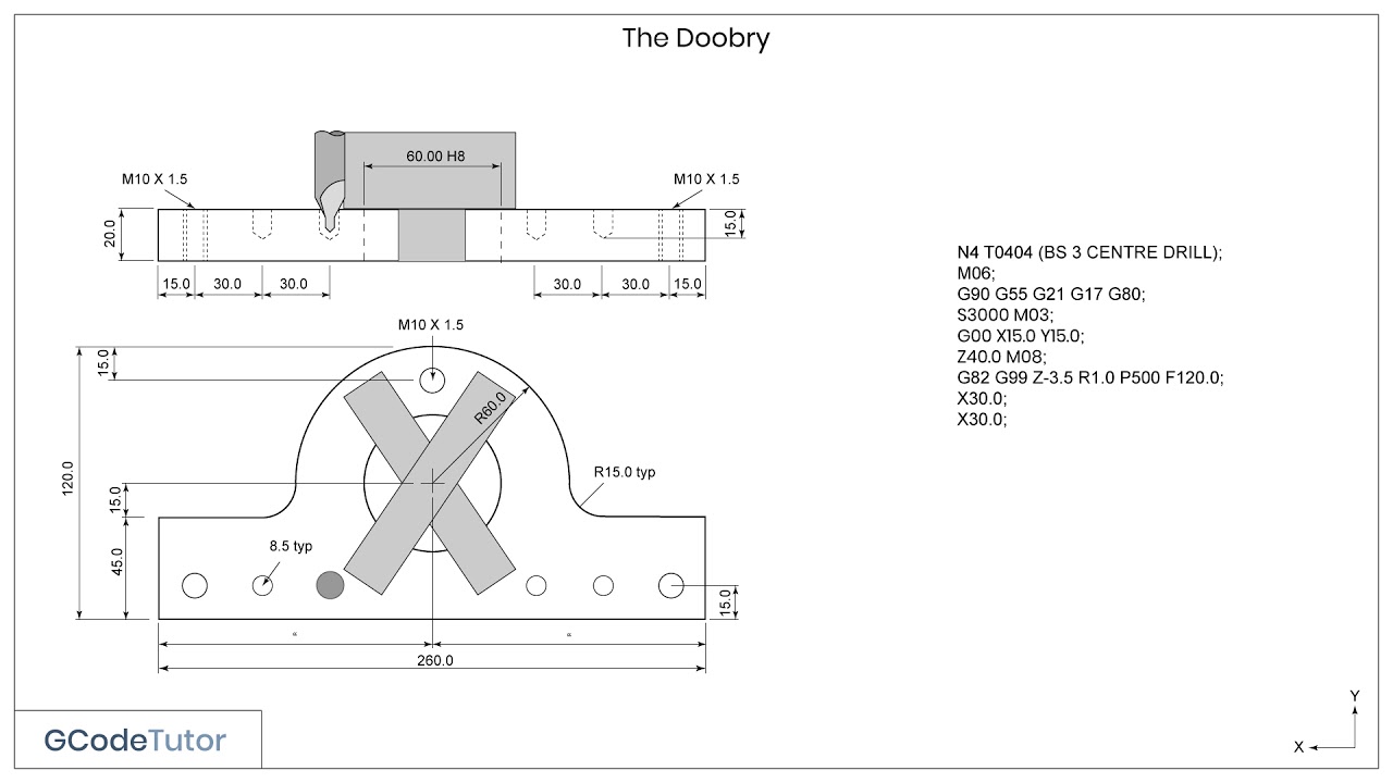 G82 Counter bore cycle with G98 and G99 G Codes explained