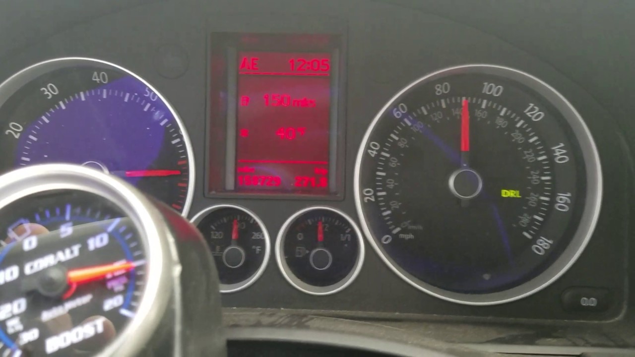 United Motorsports tuned gti mkv mk5  spinning tires at 70 mph