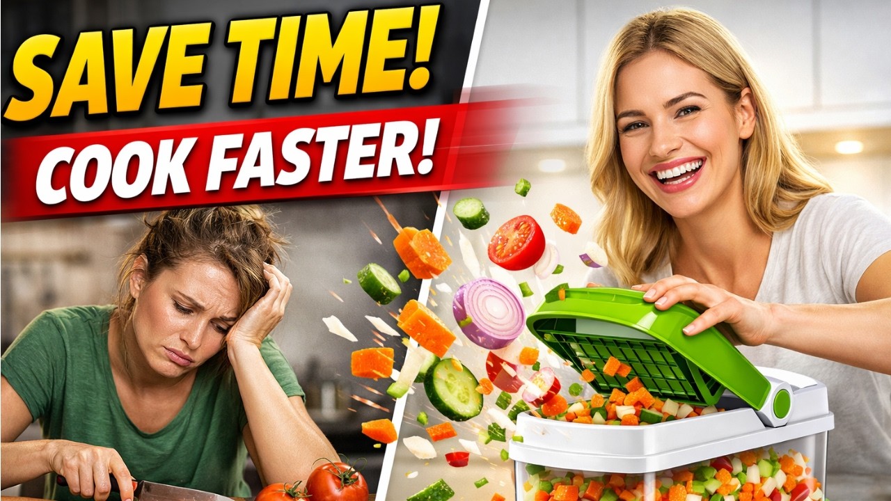 Powerful Vegetable Chopper Review | Cut Veggies in Seconds!