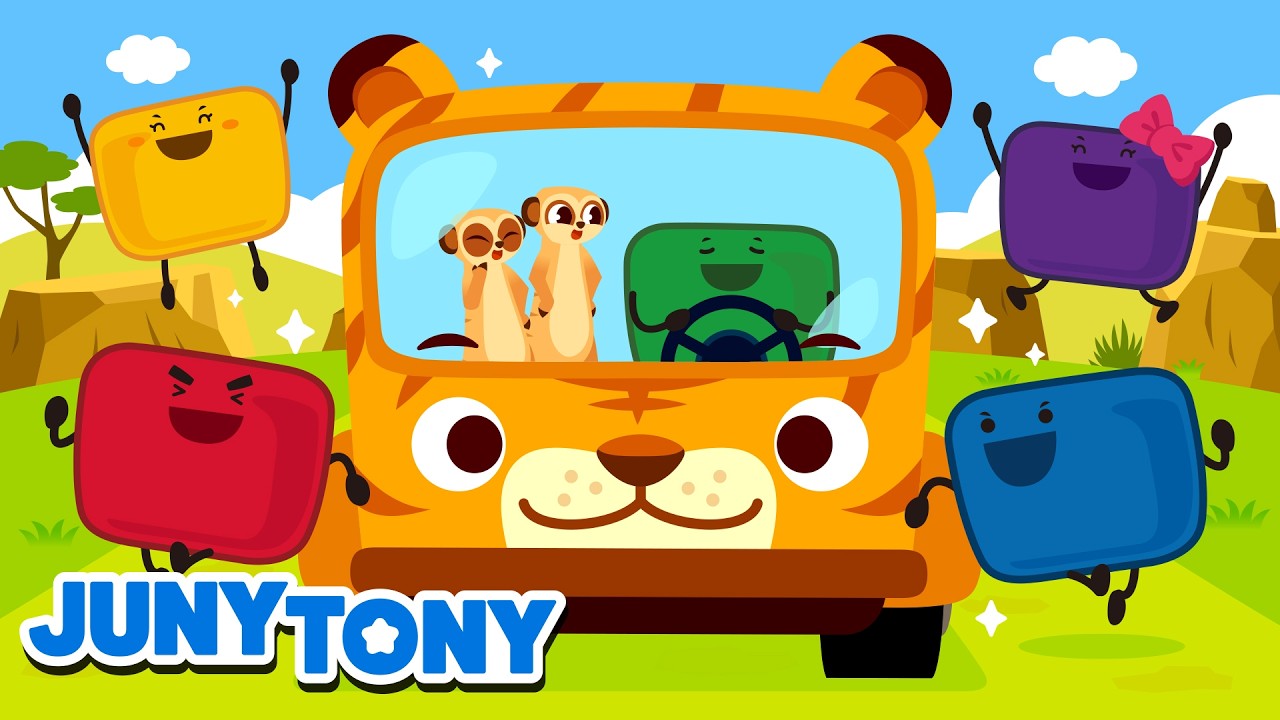 Aventuras Com Os Marshmallows! 🚍🐆| Diversão Garantida | Música Infantil | JunyTony em Português