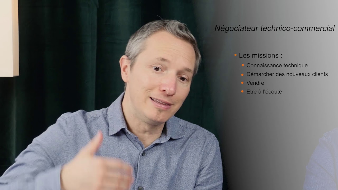 LE METIER | Négociateur technico Commercial