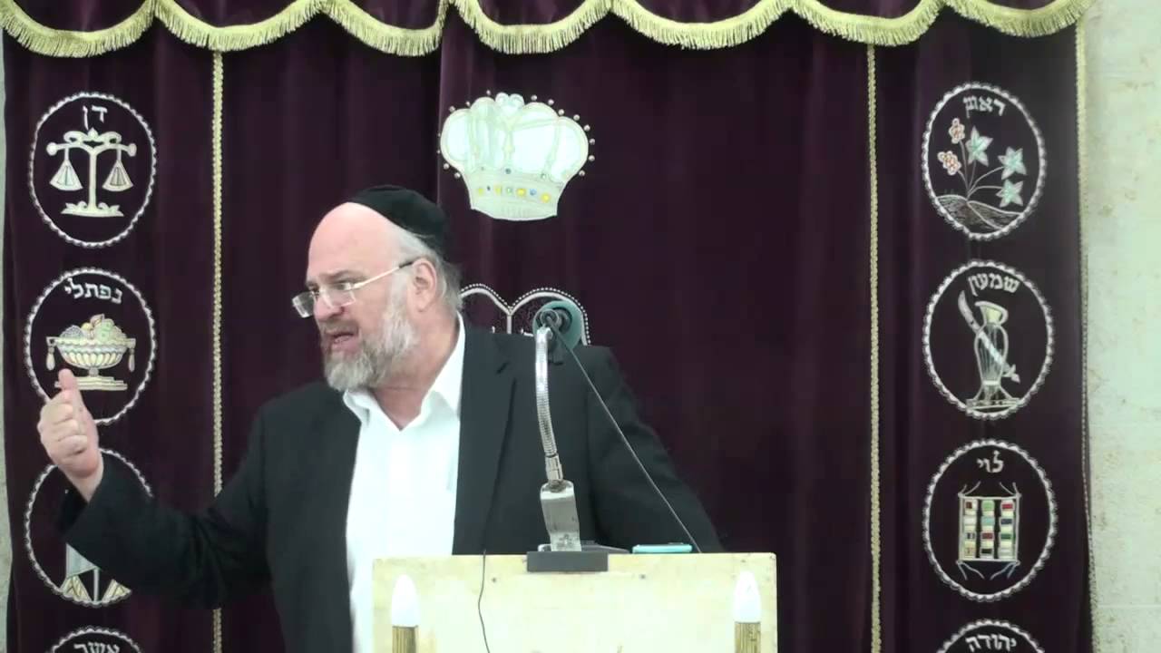 הרב ברוך רוזנבלום פרשת נצבים וילך 8 תשע״ד Rabbi Baruch Rosenblum
