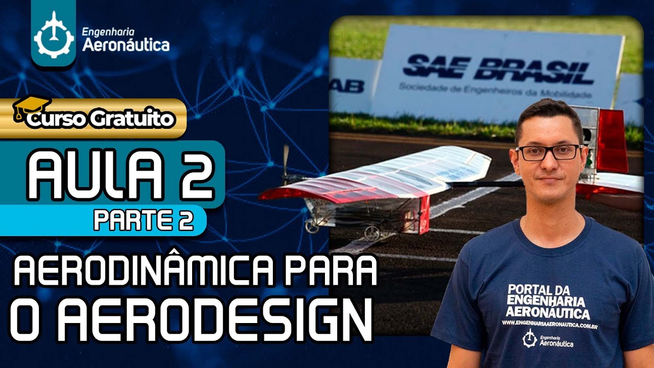 [CURSO GRATUITO] Aerodinâmica para o Aerodesign - Aula 2 | Parte 2