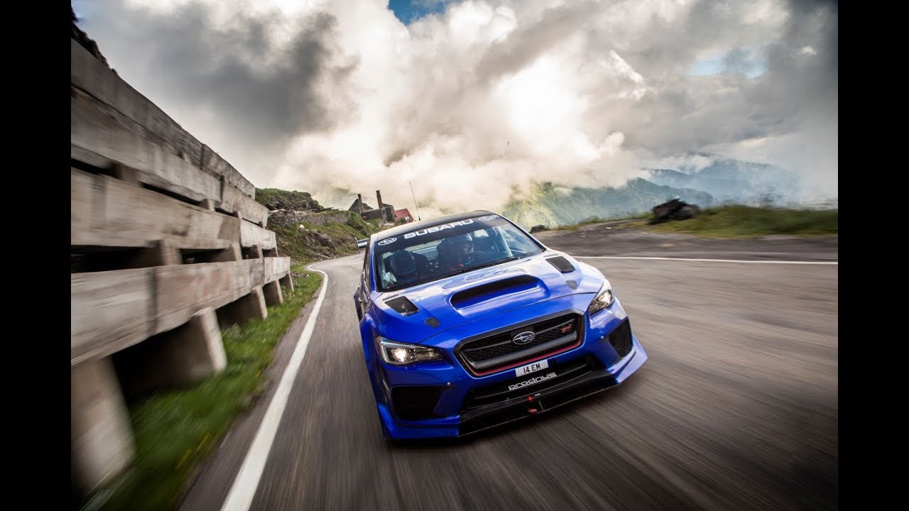 Subaru STI Type RA Time Attack Car & the Transfăgărășan Highway