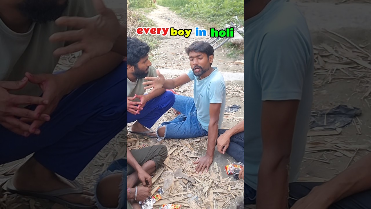 every boy in holi festival 👷🥂#holifestival #holiday #funny #comedy #shorts #entertainment #explore