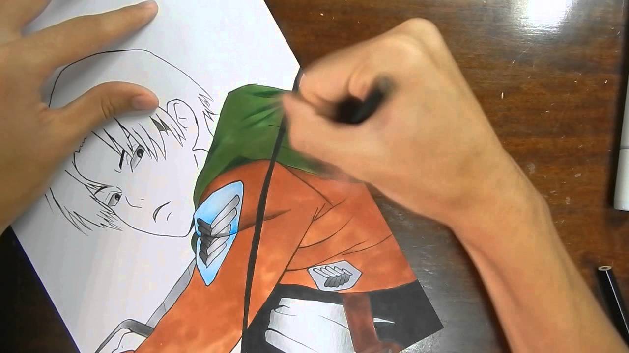 Speed Drawing -Levi Ackerman (Shingeki no Kyojin)