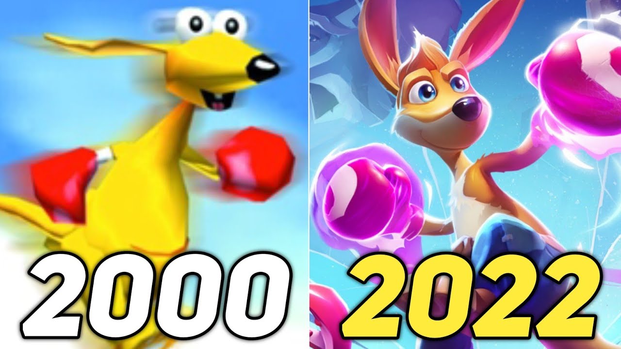 Evolution of Kao the Kangaroo Games (2000-2022)