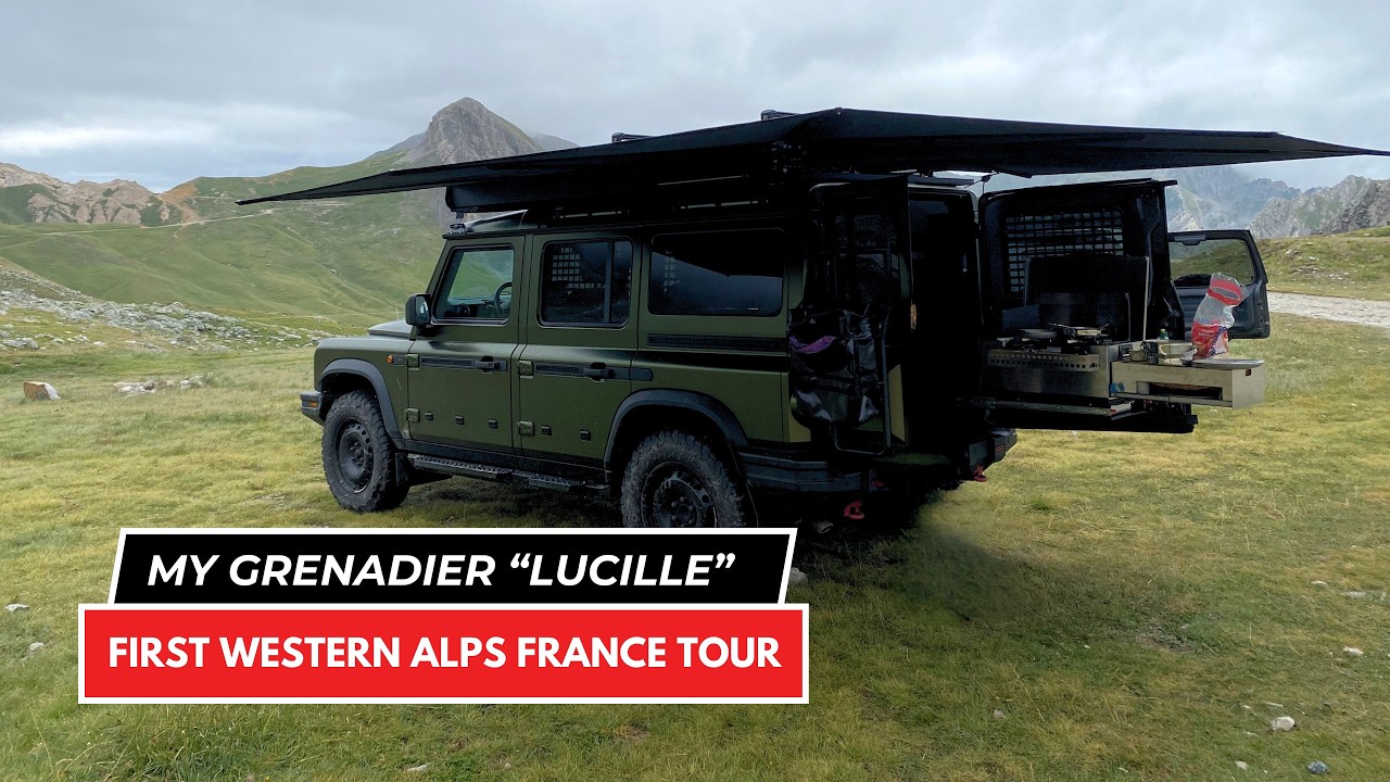 First Western Alps France Tour with my Ineos Grenadier 