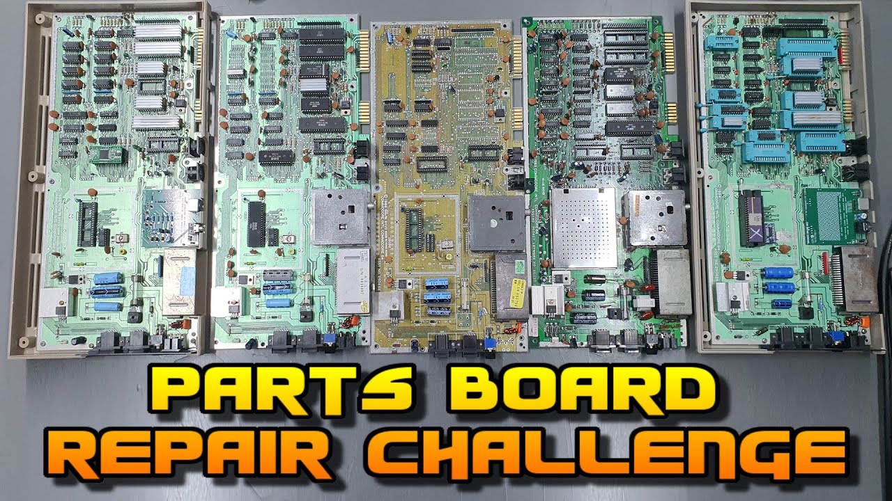Ressurecting my C64 parts boards with the help of some bad parts