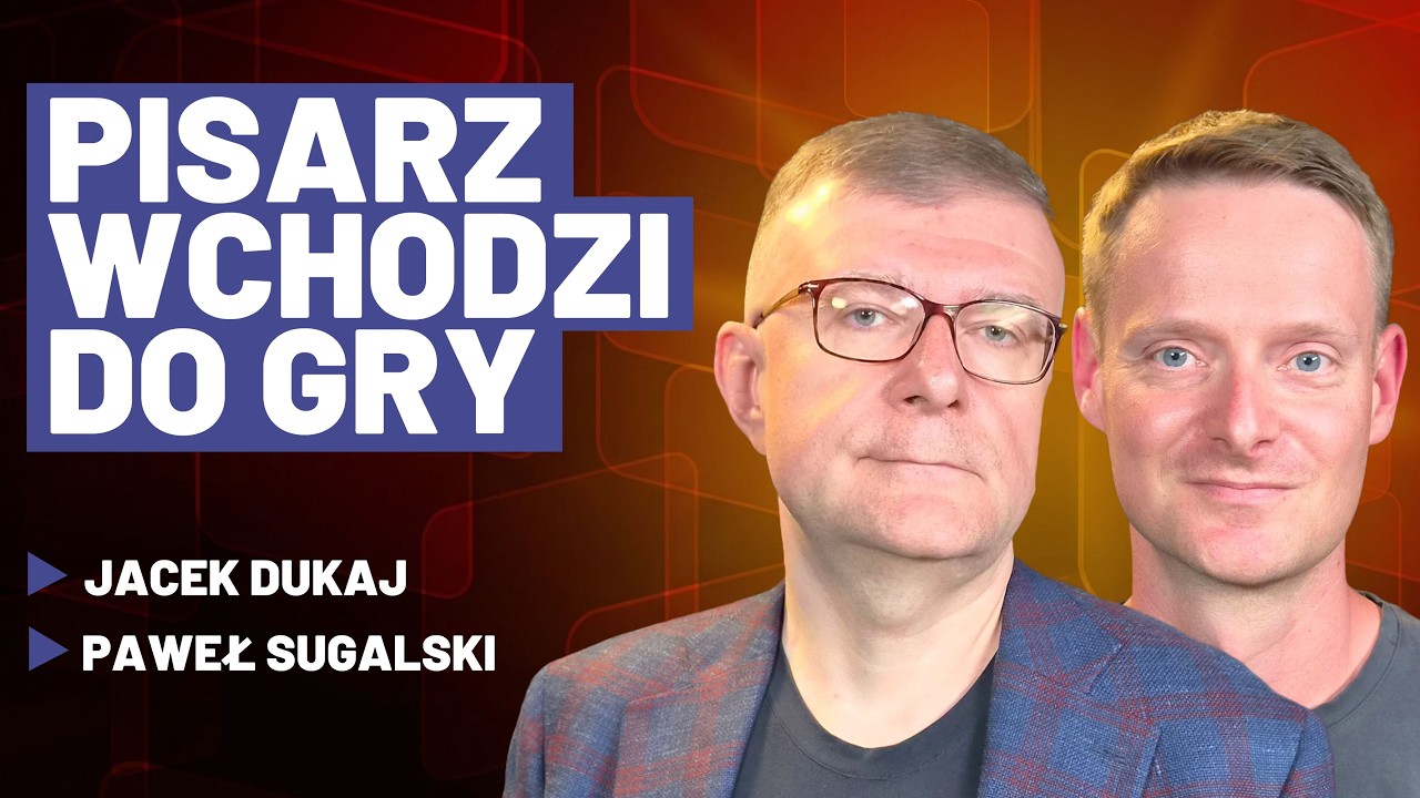Pisarz wchodzi do gry (goście: Jacek Dukaj i Paweł Sugalski) | TECHNOFOBIA