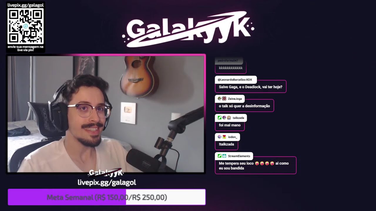 🔴LIVE - O REI DOS JOGOS, ELE MESMO, GAGA! (bonitos clicam na live, feios só olham...)