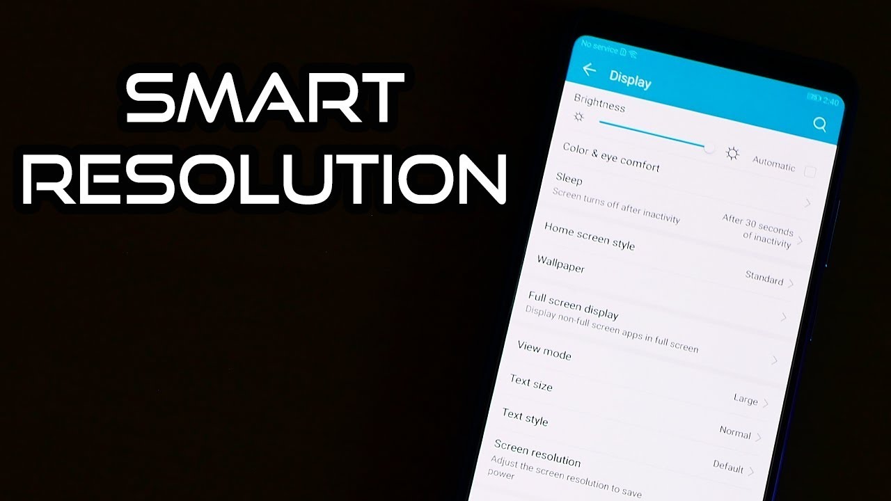 💡Honor Note 10 Tips🔨: Smart Resolution/Change Resolution! | EMUI 8 📱[4K]