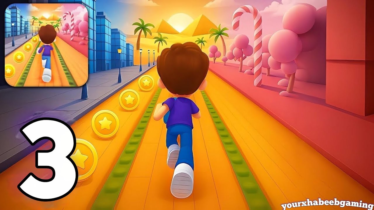 Kooply Run: Subway Craft - Gameplay Walkthrough Part 3 - Kooply Subway Run (iOS, Android)