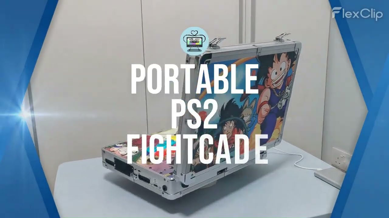 PS2 FightCade ‑ Portable PS2 Arcade Machine