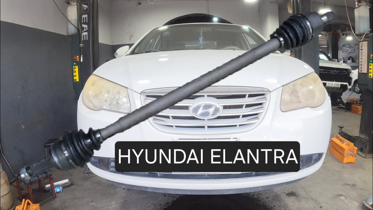 how to replace right CV axle ...  2011-2016 hyundai elantra (torque specs)