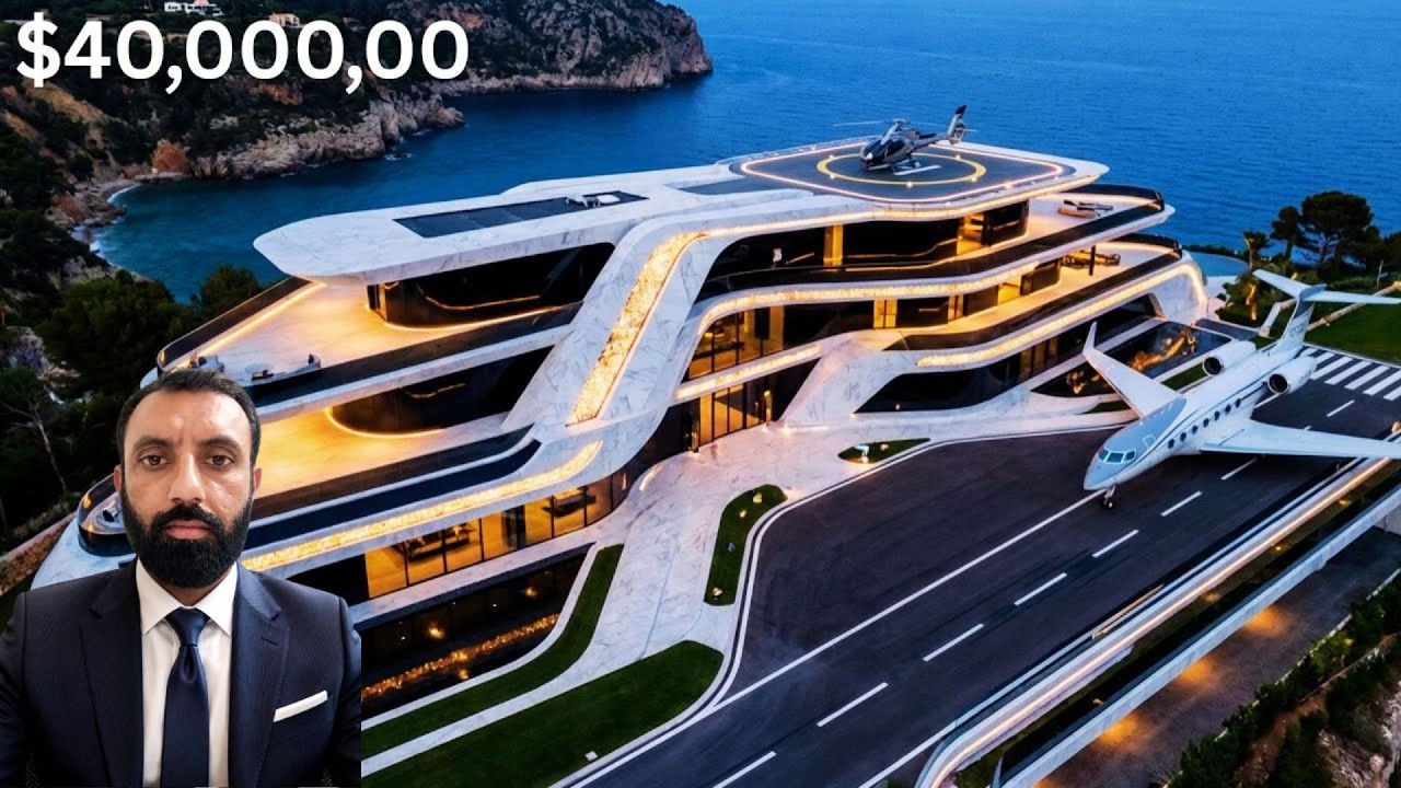 Billionaire Lifestyle: Private Helipad Mansion You Won't Believe! 🤑