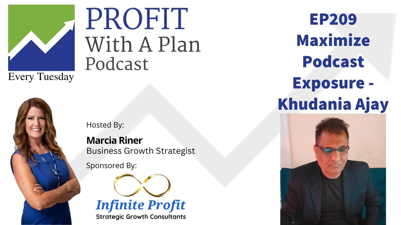 EP209 Maximizing Podcast Exposure   Khudania Ajay