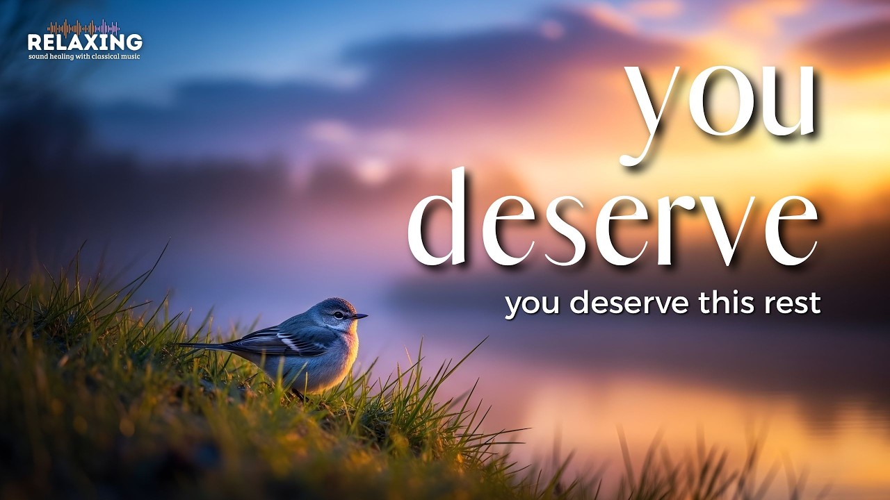 You deserve this rest 🎹 Soft piano to relax after exhausting days and reduce stress