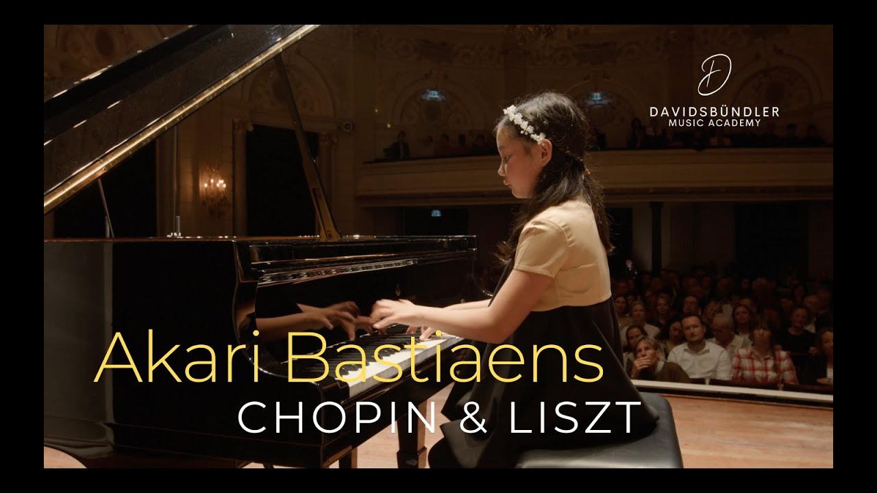 Akari Bastiaens | Chopin & Liszt | Davidsbündler Feest Concert