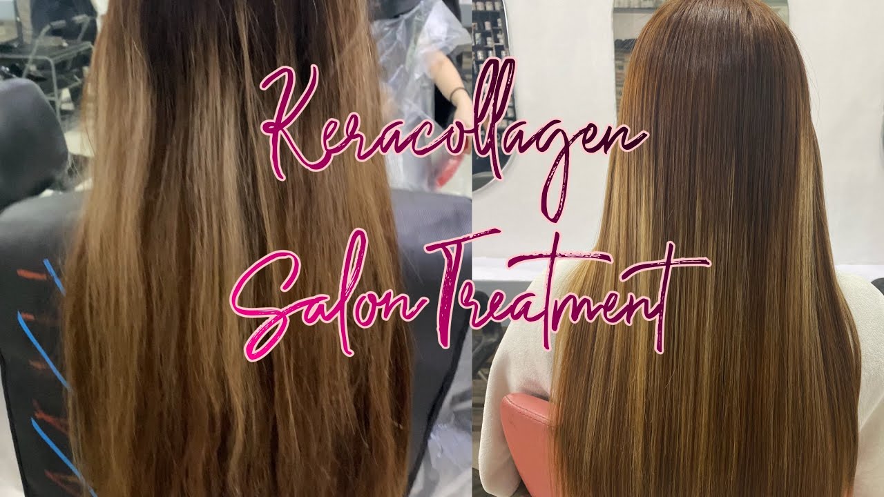 SALON TREATMENT FOR DAMAGED HAIR.