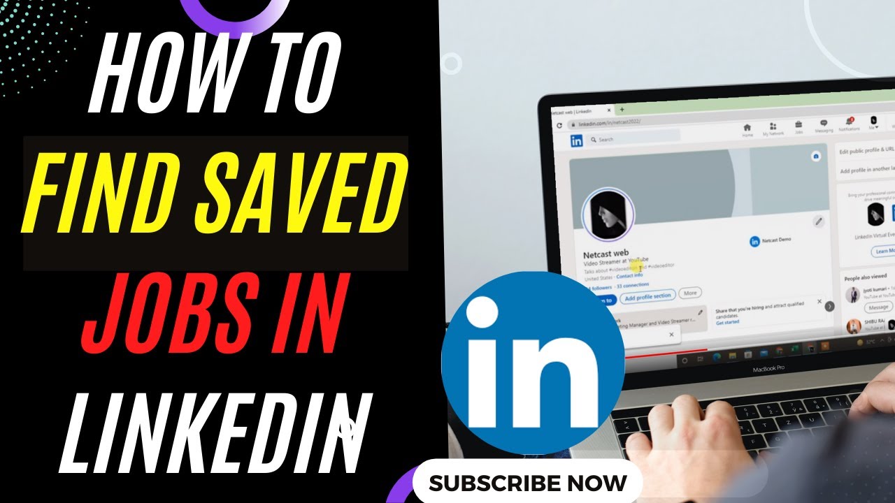 How to Find Saved Jobs in Linkedin | How to Find Saved Jobs on your Linkedin Profile
