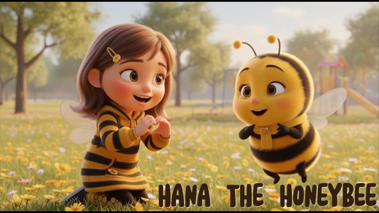 Hana the Helpful Honeybee 🐝 | Good Manners & Sharing | Kids Songs | Tiny Noor Town