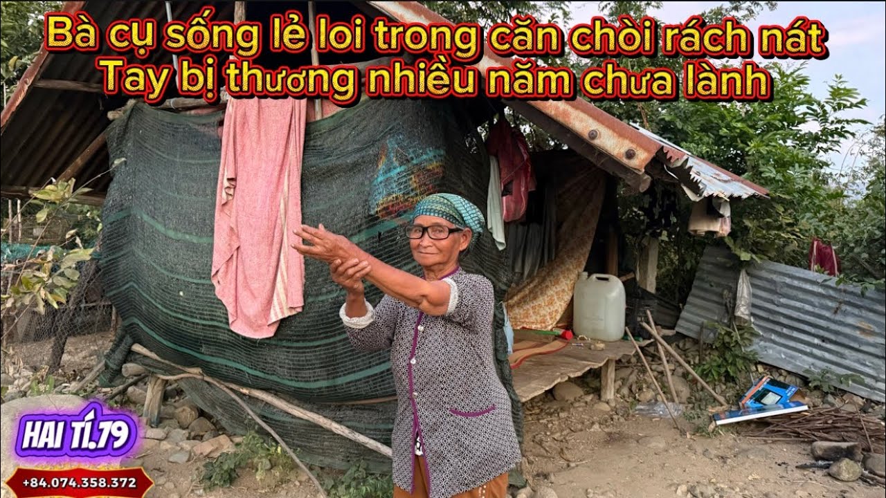 Có bốn người con trai đi hết bỏ bà cụ cô đơn giữa núi rừng, cánh tay bị thương  nhiều năm. Tập 4