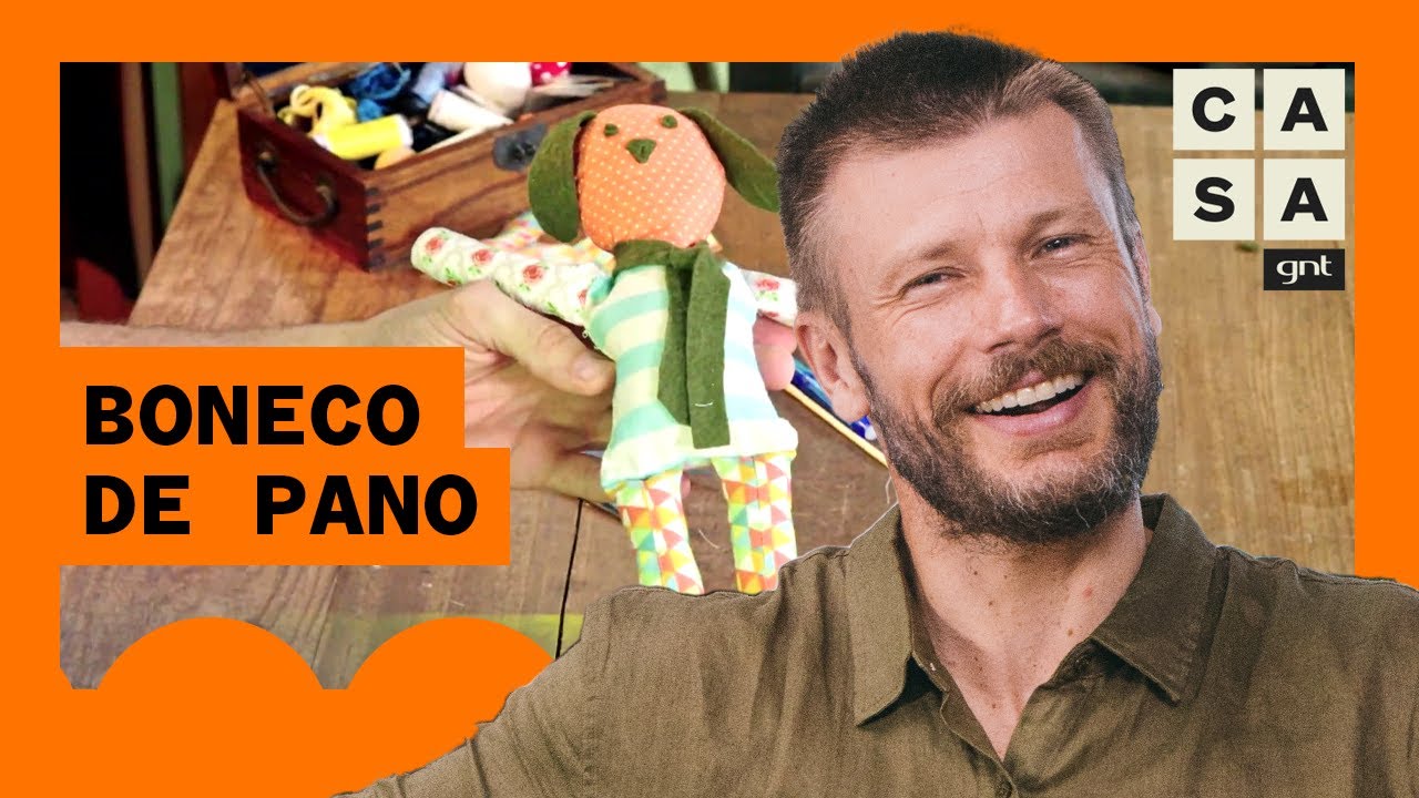 Rodrigo Hilbert faz BONECO DE PANO e dá passo a passo simples | Faça Você Mesmo | Bem Juntinhos