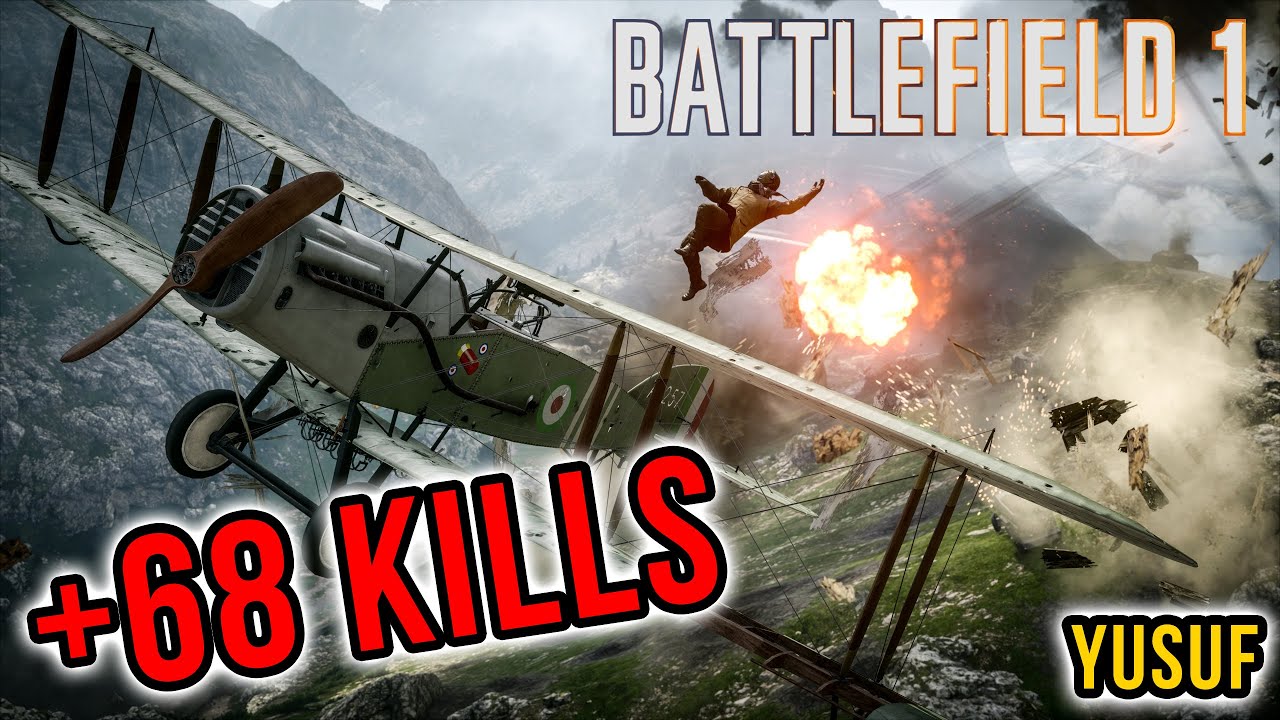 Battlefield 1 OPERATİON: IRON WALLS -  +68 kills  (Battlefield 1 Highlights) -5 (BF1- Best Moments)