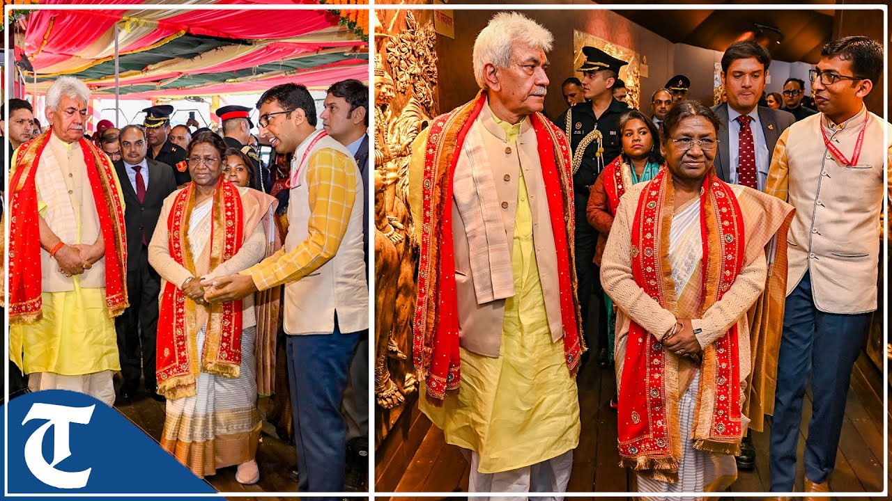 J&K: President Murmu inaugurates skywalk at Vaishno Devi shrine