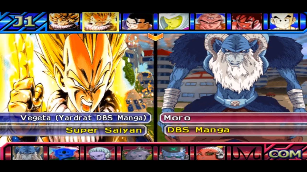 Vegeta (Yardrat DBS Manga) vs Moro | DBZ Tenkaichi 3 Collector's Edition V4