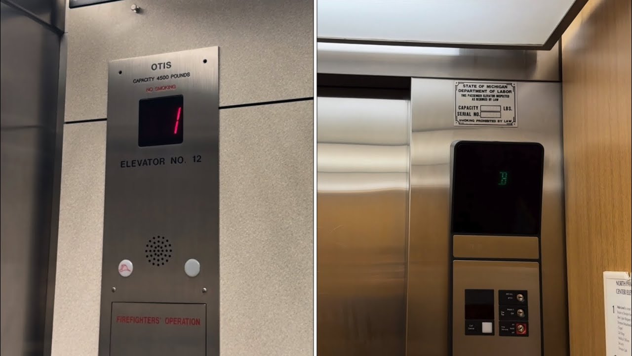 Otis Elevators @ North Pavilion, Bronson Methodist Hospital, Kalamazoo, MI