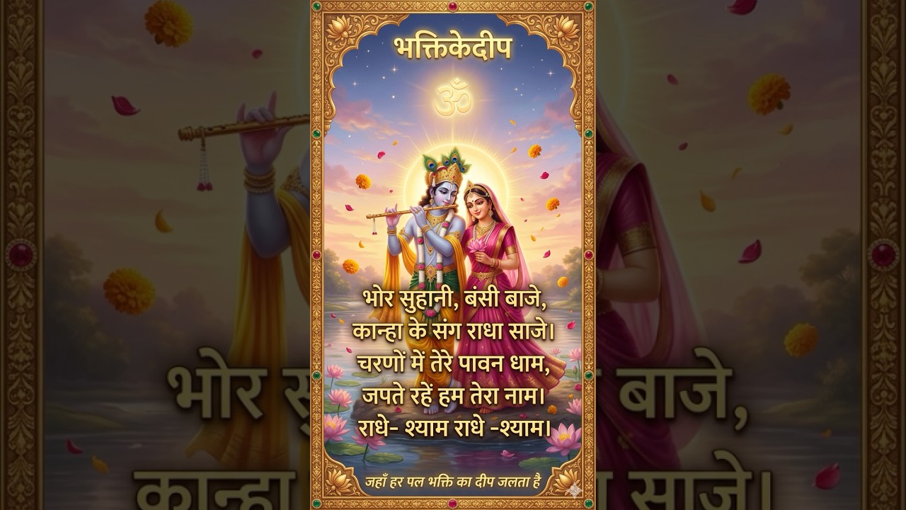 Bhor Suhani Radhe Krishna Bhajan | Morning Prayer 2026 | Radhakrishan | devotional bhajans