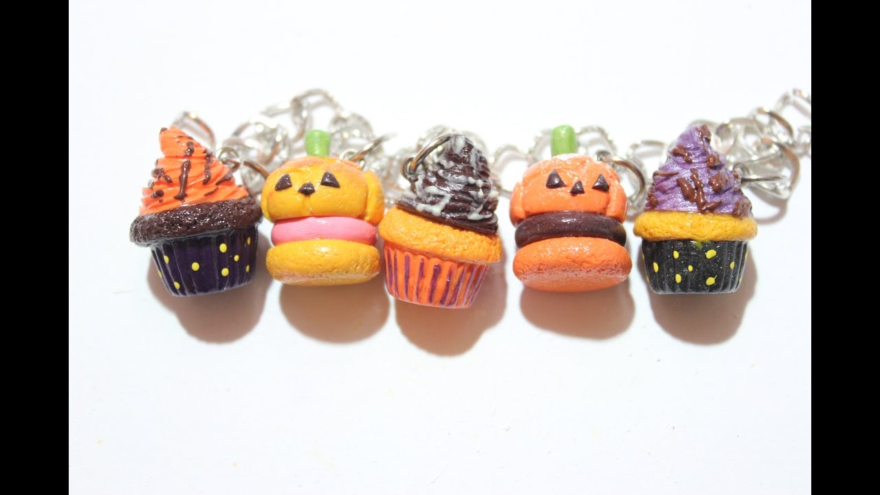 DIY Halloween Squishy Inspired Polymer Clay Bracelet Tutorial